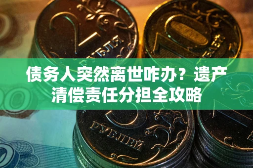 北京债务人突然离世咋办？遗产清偿责任分担全攻略