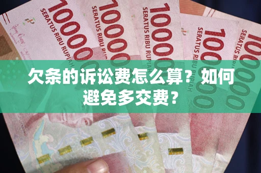 北京欠条的诉讼费怎么算？如何避免多交费？