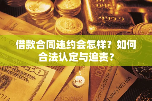 北京借款合同违约会怎样？如何合法认定与追责？